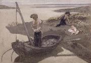 Pierre Puvis de Chavannes Poor fisherman oil painting